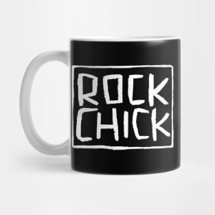 Rock Music Girl, Rock Chick Mug